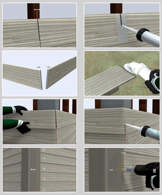 木紋水泥板施工圖