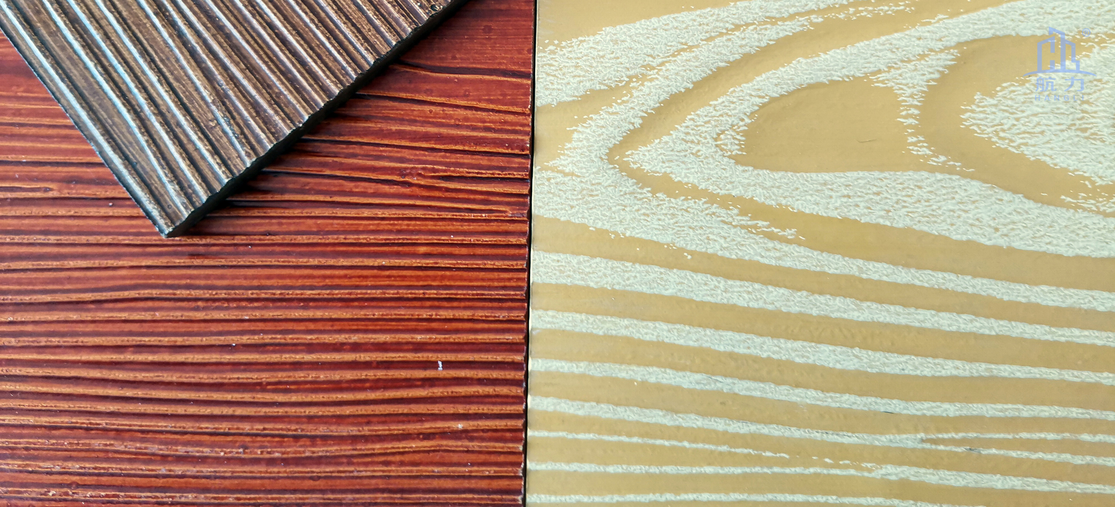 木紋水泥板系列適合于高檔別墅和居民樓房、舊房改造或者大型旅游景區(qū)、輕鋼別墅的正面，外墻和內(nèi)墻裝飾使用。鋪貼方式有披疊、干掛和直接上膠。板材的耐火性強(qiáng)，質(zhì)量輕，長度可達(dá)3.05米。相比起瓷磚較為輕質(zhì)，比木板更耐用。